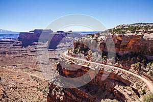 Landscapes of Canyonland National Park in Spring