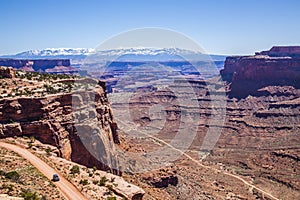 Landscapes of Canyonland National Park in Spring