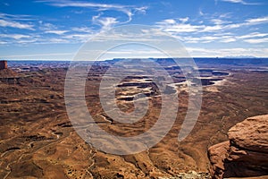 Landscapes of Canyonland National Park in Spring