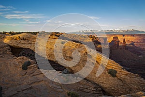 Landscapes of Canyonland National Park in Spring