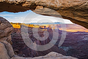 Landscapes of Canyonland National Park in Spring