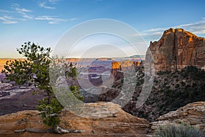 Landscapes of Canyonland National Park in Spring