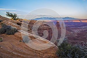 Landscapes of Canyonland National Park in Spring