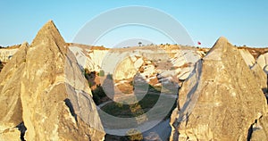 Landscapes in Cappadocia