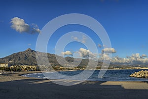 Landscapes of the Costa del Sol, Marbella in the province of Mlaga photo