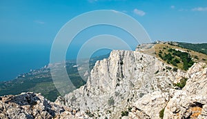 Landscapes of the Crimea peninsula