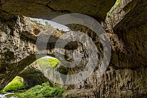 Landscapes from Devetashka cave Bulgaria