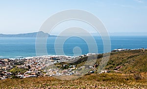 Landscapes of Ensenada`s hills photo