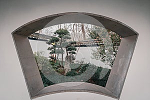 Landscapes of Guo Zhuang garden in Hangzhou West Lake, which is a Classic Chinese Garden in Hangzhou, China photo