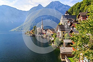 Landscapes in Hallstatt, Austria