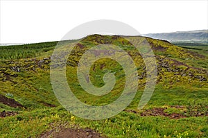 Landscapes of Iceland - Kerid volcanic Crater