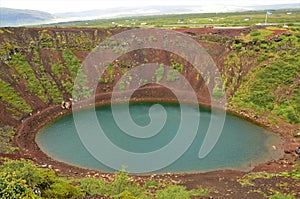 Landscapes of Iceland - Kerid volcanic Crater