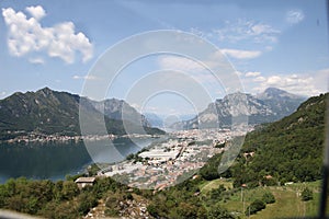 Landscapes from the Innominato Castle - Vercurago - Lecco - Lombardy - Italy