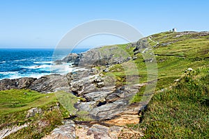 Landscapes of Ireland. Malin Head in Donegal photo