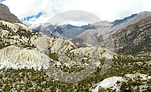 Landscapes in Manang