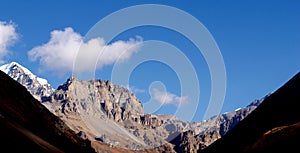 Landscapes in Manang