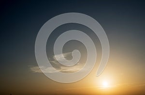 Landscapes nature sky sunset