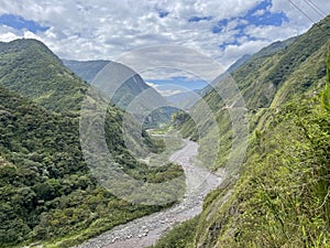 Landscapes near BaÃ±os Ecuador South America