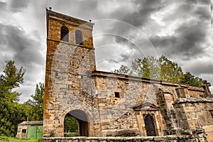 Landscapes and religious places of Cantabria.