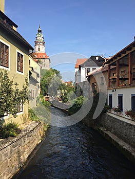 Landscapes, sights, Czech Krumlov, Czech Republic