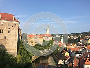 Landscapes, sights, Czech Krumlov, Czech Republic