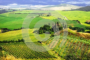 Landscapes of Tuscany, Italy