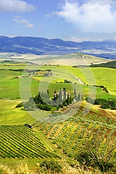 landscapes of Tuscany. Italy