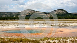 Landscapes of yellow stone national park