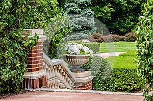 Landscaping at the Longview Estate Mansion