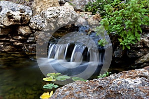 Landscaping Natural Waterfall feature