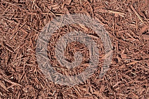 Landscaping Red Mulch