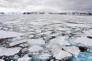 Landschap Spitsbergen; Landscape Svalbard