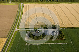 Landschap van Noord-Holland; Landscape of Noord-Holland photo