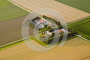 Landschap van Noord-Holland; Landscape of Noord-Holland photo