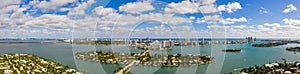 Landscpe panorama destination Miami Beach