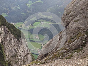 Landspace in salzburg austria photo