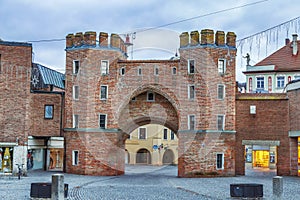 Landtor gate, Landshut, Germany