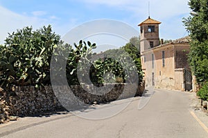 Lane in centre of Alcudia, Mallorca