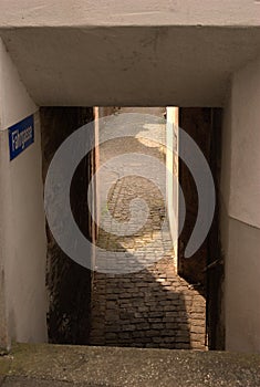 Lane in Cochem-Cond in Germany