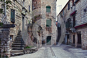 Lane in Stari Grad photo