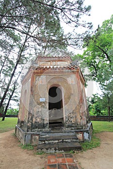 Lang khai dinh tomb in Hue, Vietnam