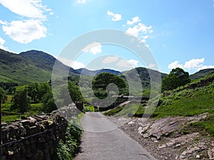 Langdale Lake District UK