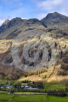 Langdale Pike mountains