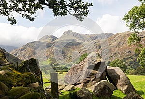 Langdale Pikes in Lake District
