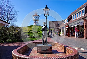 Langeoog water tower and monument