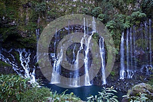 The Langevin Falls in Reunion Island photo