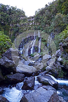 The Langevin Falls in Reunion Island photo