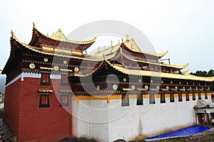 Langmu Temple in Tibet