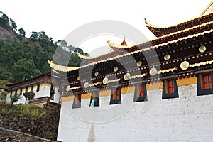 Langmu Temple of Tibetan architecture