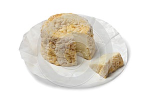 Langres cheese and portion